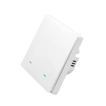   SmartWise B62 UNI Zigbee 3.0 + RF, 2 áramkörös, gombos villanykapcsoló, fehér