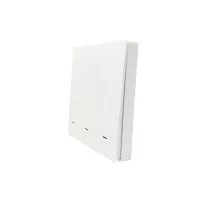   SmartWise BEREM3, 3 gombos vezeték nélküli eWeLink-Remote kapcsoló, fehér előlappal