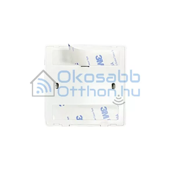 SmartWise BRFW1 1 gombos vezeték nélküli, RF fali kapcsoló, fehér
