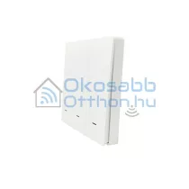  SmartWise BRFW3 3 gombos vezeték nélküli, RF fali kapcsoló, fehér