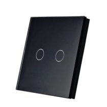   SmartWise TEREM2B – 2 gombos, vezeték nélküli kapcsoló, eWeLink-Remote, fekete