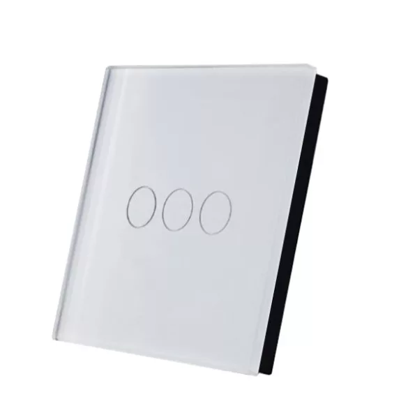 SmartWise TEREM3W – 3 gombos, vezeték nélküli kapcsoló, eWeLink-Remote, fehér