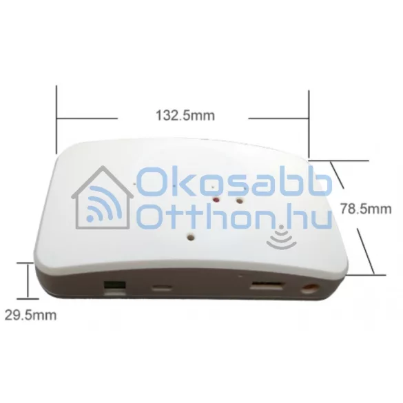 SmartWise védőtok 4 áramkörös, 5V-32V és 85V-230V SmartWise relékhez