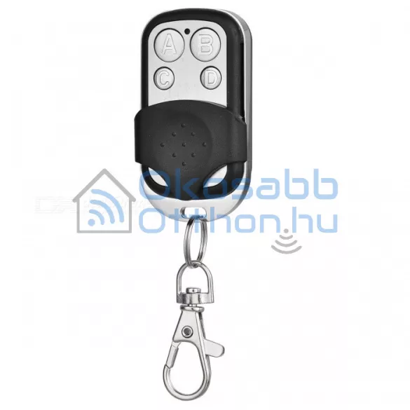 SmartWise 4 gombos RF távirányító, programozható, RF433