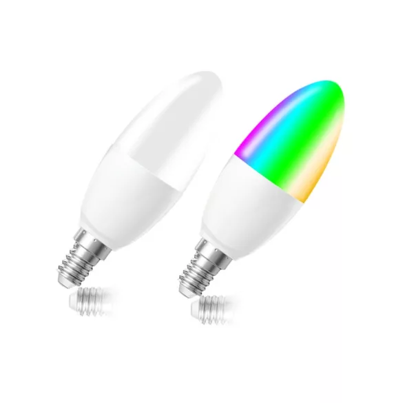 SmartWise RGBW okosizzó, E14, Wi-Fi, eWeLink-Remote