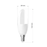 SmartWise RGBW okosizzó, E14, Wi-Fi, eWeLink-Remote