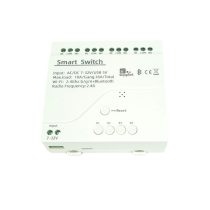   SmartWise 5V-32V négy áramkörös, Wi-Fi+Bluetooth NO/NC okosrelé