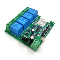   SmartWise 4 áromkörös eWeLink relé, 5V-32V AC/DC, Zigbee, RF