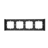 Sonoff négyes sorolókeret M5-80 villanykapcsolókhoz, szürke