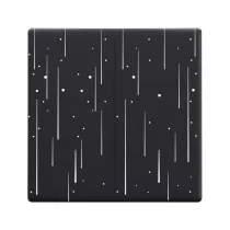   Sonoff TX Ultimate T5-2C – 2 gombos villanykapcsolóhoz csillag mintás előlap