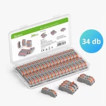 Sonoff vezeték összekötő szett, DIN (34 db-os készlet)