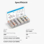 Sonoff vezeték összekötő és elosztó szett (54 db)