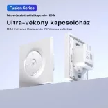 SONOFF Fusion EDIM – Fali kapcsoló, dimmeléshez, (MINI-DIM/MINI-ZBDIM)