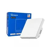 Sonoff SwitchMan M5 – 1 áramkörös villanykapcsoló, Wi-Fi, Matter, fehér (M5-1C-86W)