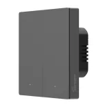 Sonoff SwitchMan M5 – 2 áramkörös villanykapcsoló, Wi-Fi, Matter, (ÚJ) szürke (M5-2C-86M)