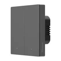   Sonoff SwitchMan M5 – 2 áramkörös villanykapcsoló, Wi-Fi, Matter, (ÚJ) szürke (M5-2C-86M)