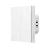 Sonoff SwitchMan M5 – 2 áramkörös villanykapcsoló, Zigbee, fehér (ZBM5-2C-86W)