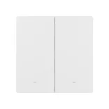 Sonoff SwitchMan M5 – 2 áramkörös villanykapcsoló, Zigbee, fehér (ZBM5-2C-86W)