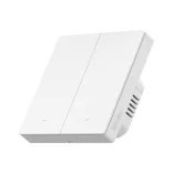 Sonoff SwitchMan M5 – 2 áramkörös villanykapcsoló, Wi-Fi, Matter, fehér (M5-2C-86W)