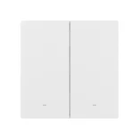 Sonoff SwitchMan M5 – 2 áramkörös villanykapcsoló, Wi-Fi, Matter, fehér (M5-2C-86W)