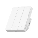Sonoff SwitchMan M5 – 3 áramkörös, sorolható villanykapcsoló, Zigbee, fehér (ZBM5-3C-80W)