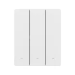 Sonoff SwitchMan M5 – 3 áramkörös, sorolható villanykapcsoló, Wi-Fi, Matter, fehér (M5-3C-80W)