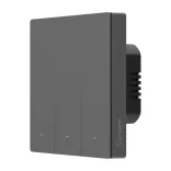 Sonoff SwitchMan M5 – 3 áramkörös villanykapcsoló, Wi-Fi, Matter, (ÚJ) szürke (M5-3C-86M)
