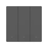 Sonoff SwitchMan M5 – 3 áramkörös villanykapcsoló, Wi-Fi, Matter, (ÚJ) szürke (M5-3C-86M)