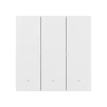 Sonoff SwitchMan M5 – 3 áramkörös villanykapcsoló, Zigbee, fehér (ZBM5-3C-86W)