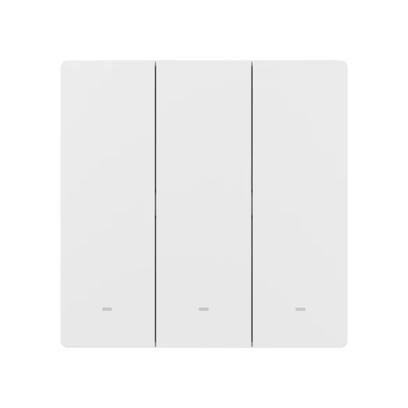 Sonoff SwitchMan M5 – 3 áramkörös villanykapcsoló, Zigbee, fehér (ZBM5-3C-86W)