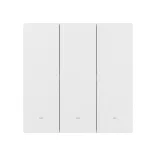 Sonoff SwitchMan M5 – 3 áramkörös villanykapcsoló, Wi-Fi, Matter, fehér (M5-3C-86W)
