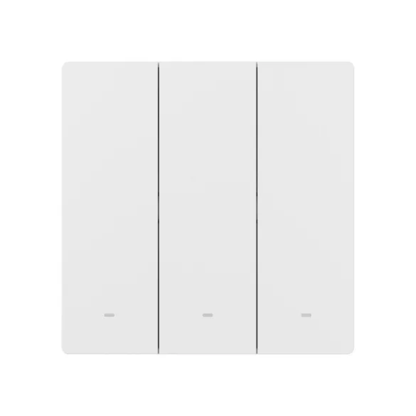 Sonoff SwitchMan M5 – 3 áramkörös villanykapcsoló, Wi-Fi, Matter, fehér (M5-3C-86W)