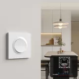 SONOFF Orb-MW2   2-Gang Matter Over WiFi Smart Wall Switch  – két áramkörös mini relémodul + kapcsoló, Wi-Fi, Matter, fehér (MINI-2GS-E)