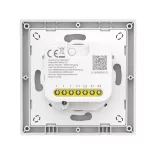 SONOFF Orb-ZBW2L  2-Gang Zigbee Smart Wall Switch (No Neutral) – két áramkörös, csak fázis mini relémodul + kapcsoló, Zigbee, fehér (MINI-ZB2GS-L-E)