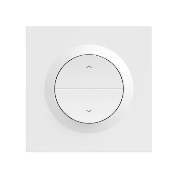 SONOFF Orb-ZBRBS Smart Roller Shutter Wall Switch –  mini relémodul redőnyökhöz + falikapcsoló, Zigbee, fehér  (MINI-ZBRBS-E)