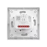 SONOFF Orb-ZBRBS Smart Roller Shutter Wall Switch –  mini relémodul redőnyökhöz + falikapcsoló, Zigbee, fehér  (MINI-ZBRBS-E)