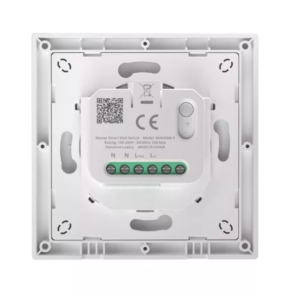SONOFF Fusion Orb-MW1 – Matter-over-Wi-Fi okos fali kapcsoló, fehér (MINIR4M-E)