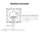 SONOFF Fusion Orb-MW1 – Matter-over-Wi-Fi okos fali kapcsoló, fehér (MINIR4M-E)