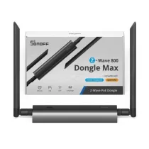   SONOFF Z-Wave 800 PoE Dongle Max – Z-Wave LR hálózati adapter, Wi-Fi, PoE, USB, szürke (Dongle-MZG23)