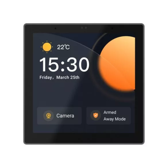 Sonoff NSPanel Pro – vezérlőpanel hőmérővel, Wi-Fi, Zigbee, Bluetooth, szürke