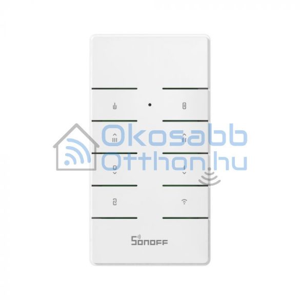 Sonoff RM433 8 gombos RF távirányító (R2), elemmel