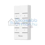 Sonoff RM433 (R2) – 8 gombos RF távirányító, RF433
