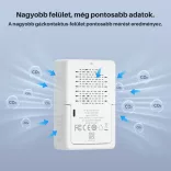 SONOFF AirGuard CO2 SAWF-08P – levegőminőség-érzékelő, Matter, Wi-Fi, fehér