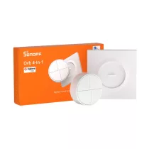   SONOFF Orb 4-In-1 Smart Scene Button - 4 gombos vezeték nélküli jelenetvezérlő, Zigbee, eWeLink-Remote (SNZB-01M)