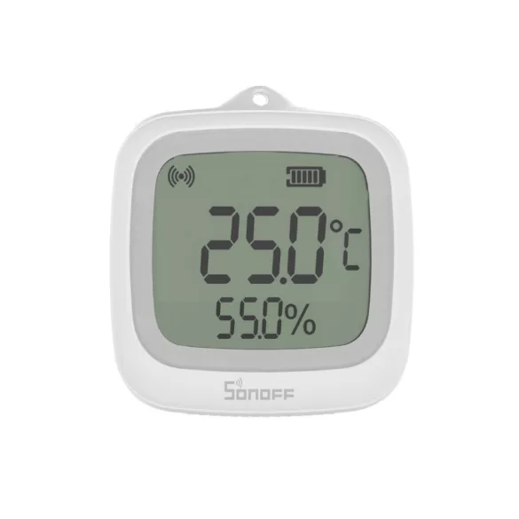Sonoff SNZB-02WD – kültéri hőmérő és pára szenzor képernyővel, Zigbee 3.0 (SNZB-02WD)