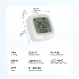 Sonoff SNZB-02WD – kültéri hőmérő és pára szenzor képernyővel, Zigbee 3.0 (SNZB-02WD)