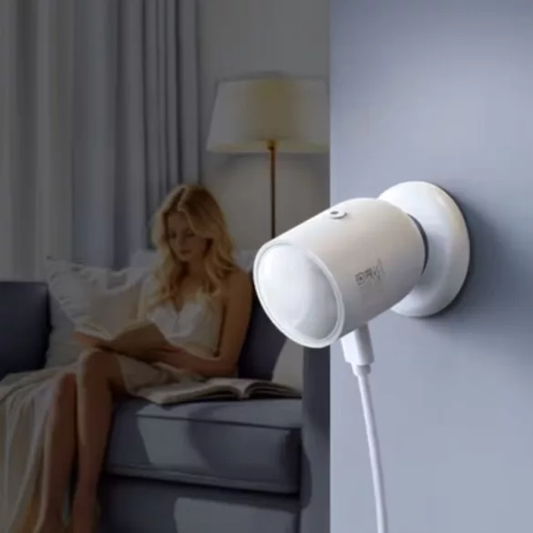 Sonoff SenseGuard Presence Core 24G – jelenlét érzékelő (24GHz), fényérzékeléssel, Zigbee, Bluetooth, fehér (SNZB-06P24)