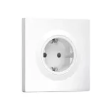 SONOFF WS01STPF-E – hagyományos fali aljzat, Fusion Orb kerethez, fehér