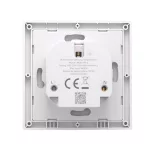 Sonoff Orb Socket Matter Over WiFi Smart Wall Socket  – okos fali dugalj Fusion Orb kerethez, fogyasztás méréssel, Wi-Fi, Matter, fehér (WS01TPF-E)