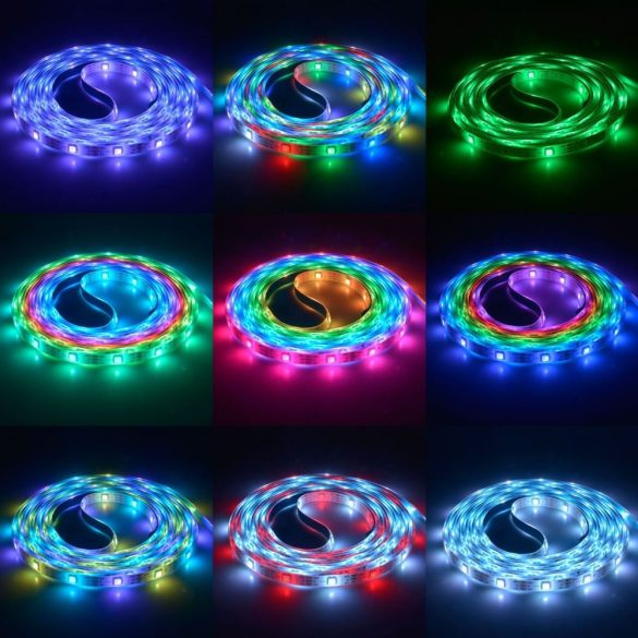 Sonoff L3 Pro – RGBIC LED szalag készlet 5m, Wi-Fi, Bluetooth, IR (L3-5M-P)